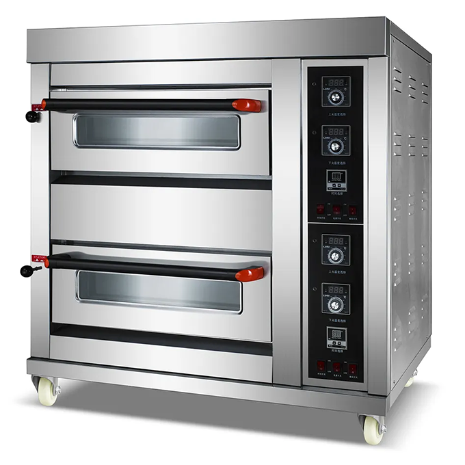 2 Layers Smart Commercial With Gas Range Bakery Oven For Baking