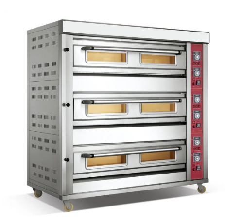 Kitchen Equipment Commercial Industrial Bakery Oven Equipment Baking Deck Oven For Bread Pizza