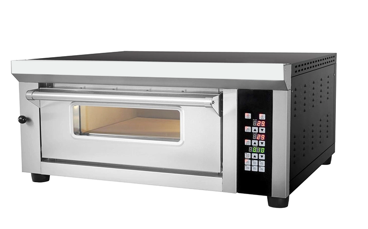 Luxury Single Layer Commercial Bakery Oven with Two Plates Oven