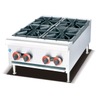 Large Commercial Stainless Steel Gas Stove with 4 Burners