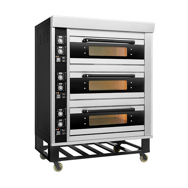 Gas And Electric Oven Commercial Stainless Steel Bakery Machine Baking Deck Oven