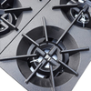 Stainless Steel Wall Mount Cookout Commercial Restaurant Gas Ranges Stoves